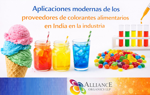 Proveedores de colorantes alimentarios en India