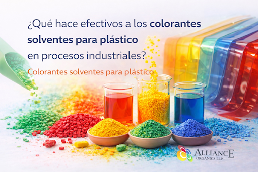 Colorantes solventes para plástico