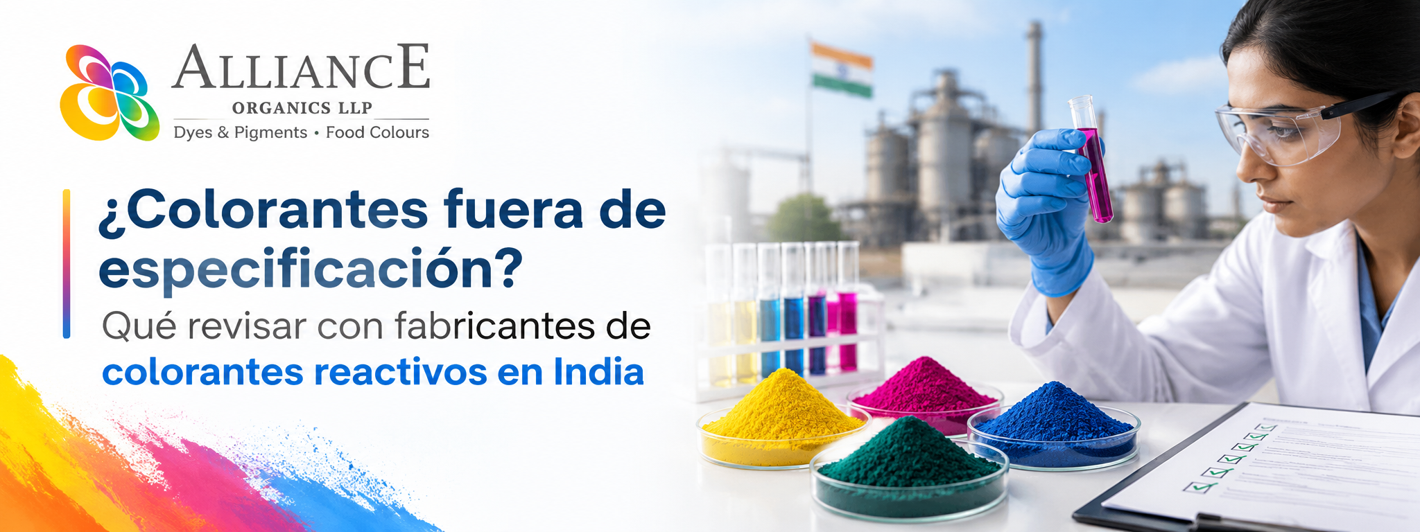 fabricantes de colorantes reactivos en India